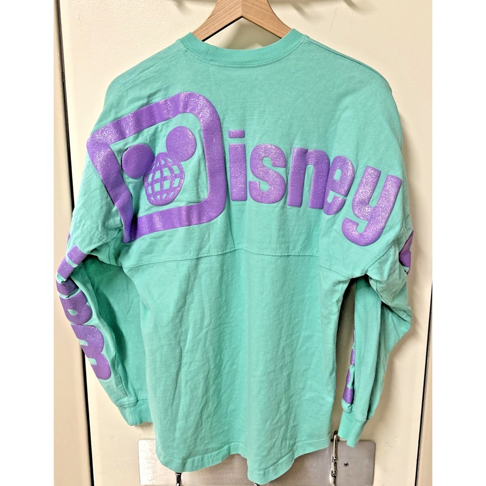 Disney Parks Size Small Spirit Jersey Monsters Inc Themed Oversized 2023 Sparkle - Picture 8 of 12